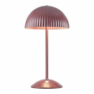 Piros fém asztali lámpa fém búrával (magasság 33, 5 cm) Zin – Markslöjd kép