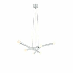 Ezüstszínű fém függőlámpa Stack – Markslöjd kép