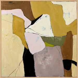 Kézzel festett keretezett-vászon kép 101x101 cm Featured – Malerifabrikken kép