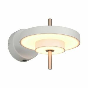 Elefántcsont színű LED dimmelhető fali lámpa hajlítható szerkezettel ø 20 cm Keaton – Trio kép