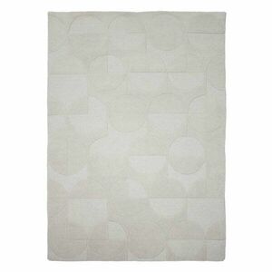 Elefántcsont színű kézi szövésű gyapjú szőnyeg 120x170 cm Gigi – Flair Rugs kép