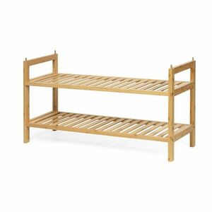 Natúr színű bambusz cipőtartó 69x35x25 cm Noris – Bonami Essentials kép