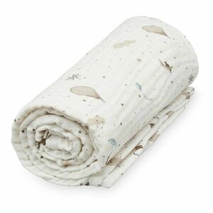Elefántcsont színű bio pamut gyerek takaró 100x100 cm Dreamland – Cam Cam Copenhagen kép
