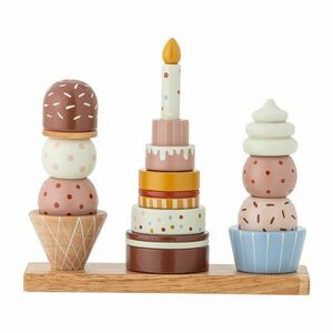 Tömörfa építőtorony Celebrate – Bloomingville Mini kép