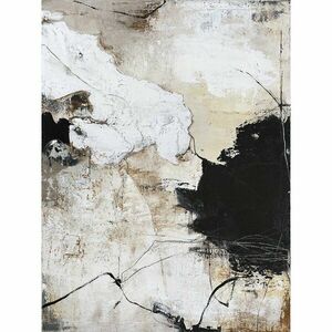 Nyomtatott-kézzel festett részletekkel vászon kép 90x118 cm Reform 1 – Malerifabrikken kép