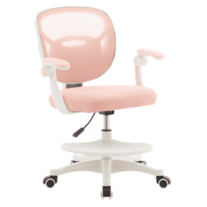 Forgószék, rózsaszín/fehér, TREXA kép