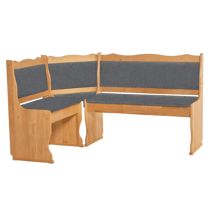 Sarokpad, fa, éger/szürke, MIREN kép