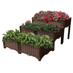 Magaságyás, barna, műanyag, UTLAN TYP 3 kép