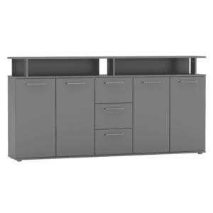 Komód, grafit, ALBI kép