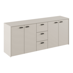 Kombinált komód, kasmír, HUGOS 180 kép