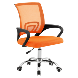 Irodai szék, narancssárga/fekete, DEX 4 NEW kép