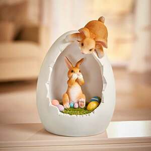 Nyuszis húsvéti dekoráció kép