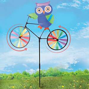 Dekorációs bagoly biciklin kép