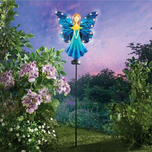 Napelemes angyal dekoráció kép