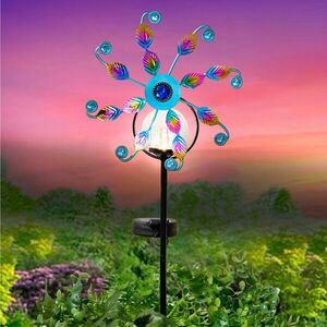 Napenergiával működő szélmalom kép