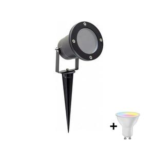 LED RGBW dimmelhető kültéri lámpa BLAKE 1xGU10/6W/230V IP65 + távirányító KB0036+AI2383 kép
