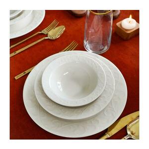 18 darabos fehér porcelán étkészlet 858CMR1326 kép