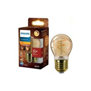 LED dimmelhető izzó VINTAGE Philips P45 E27/2, 7W/230V 1800K 872110304893600 kép