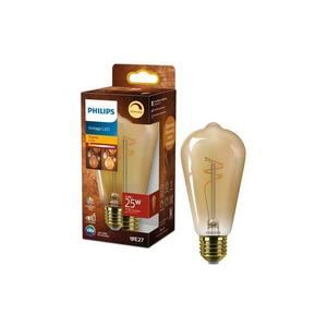 Philips VINTAGE ST64 LED dimmelhető izzó E27/3, 1W/230V 1800K 872110304905600 kép