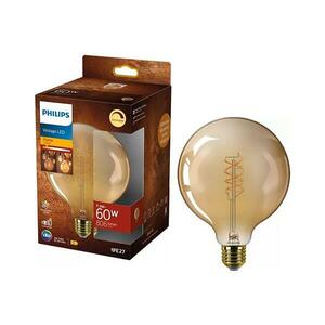 LED fényerőszabályozható izzó VINTAGE Philips G125 E27/7, 3W/230V 2200K 872110304915500 kép