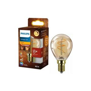 LED dimmelhető VINTAGE izzó Philips P45 E14/2, 7W/230V 1800K 872110304891200 kép