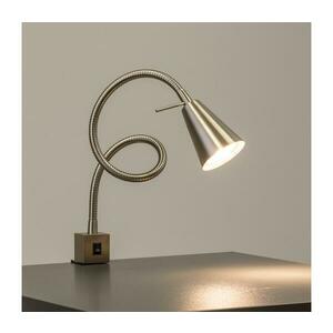 LED csíptetős lámpa 1xGU10/4, 7W/230V matt króm 9A22031 kép