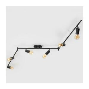 LED spotlámpa 6xE27/6, 5W/230V fekete 9A22004 kép