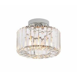 Light Prestige Mennyezeti lámpa VETRO 1xE27/15W/230V átm. 24, 5 cm matt króm LP kép