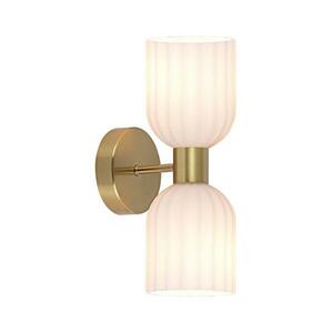 Light Prestige Fali lámpa PIEGA 2xE14/10W/230V sárgaréz/fehér LP kép