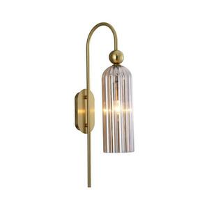 Light Prestige Fali lámpa PIEGA 1xE14/40W/230V sárgaréz/füstös bézs LP kép