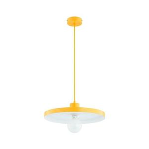 Kábeles függőlámpa ETERI 1xE27/15W/230V sárga 61531 kép
