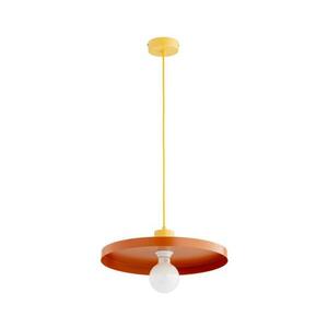Kábeles függőlámpa ETERI 1xE27/15W/230V réz/sárga 61534 kép