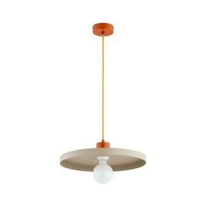 ETERI zsinóros függeszték 1xE27/15W/230V bézs/réz 61532 kép