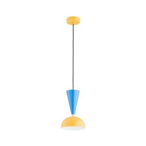 ENTORI kábelen függő csillár 1xE27/15W/230V sárga/kék 61603 kép