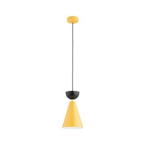 Kábelcsillár ENTORI 1xE27/15W/230V sárga/fekete 61601 kép