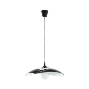 Zsinóros függeszték CZANI 1xE27/15W/230V fekete 61545 kép