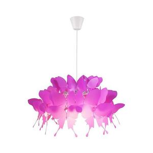 Light Prestige Gyerekszobai csillár FARFALLA 1xE27/60W/230V rózsaszín LP kép