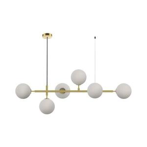 Light Prestige Kábelre függesztett ALISA csillár 6xE14/40W/230V arany LP kép