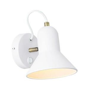 Light Prestige ASTAMA fali spotlámpa 1xE27/40W/230V fehér/sárgaréz LP kép