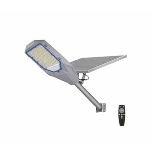 LED állítható reflektor napelemes panellel LED/200W/20000 mAh 6500K IP65 szürke EKO0548 kép