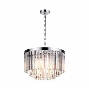 Light Prestige VETRO láncos csillár, 5 x E14, max. 60 W, 230 V, fényes króm LP kép