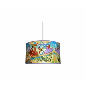 Gyerek csillár JURASSIC 1xE27/60W/230V 0143 kép