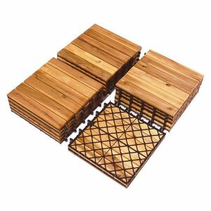 Akácfa padlóburkolat, 27db, csíkos kép