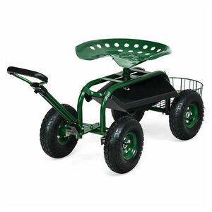 Guruló kerti kocsi üléssel kép