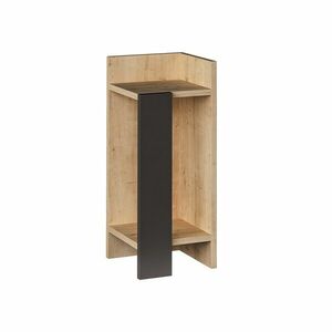 Éjjeliszekrény jobbos 60x25x27cm antracit-tölgy kép