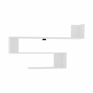 Falipolc 120x71x20cm, fehér kép