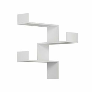 Sarokpolc 60x90x60cm, fehér kép