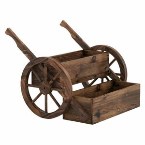 Kerti virágtartó kocsi kép