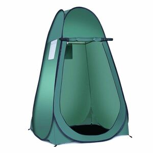 Átöltöző sátor, zöld kép