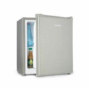 Klarstein Snoopy Eco, mini hűtőszekrény, fagyasztórekesz, 41 liter, F energiahatékonysági osztály, 39 dB, fekete kép